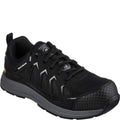 Black - Front - Skechers Mens Malad II Safety Trainers