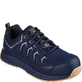 Navy-Tan - Front - Skechers Mens Malad II Safety Trainers