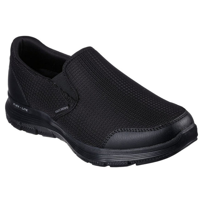 Black - Front - Skechers Mens Flex Advantage 4.0 Tuscan Trainers