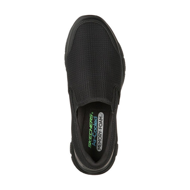 Black - Back - Skechers Mens Flex Advantage 4.0 Tuscan Trainers