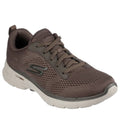 Taupe - Front - Skechers Mens Go Walk 6 Avalo Trainers