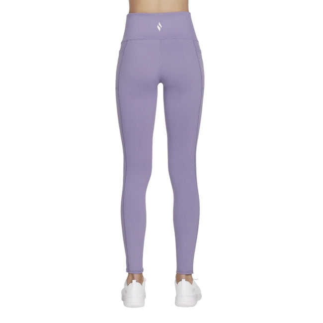 Cadet - Back - Skechers Womens-Ladies Gowalk Wear High Waist Leggings