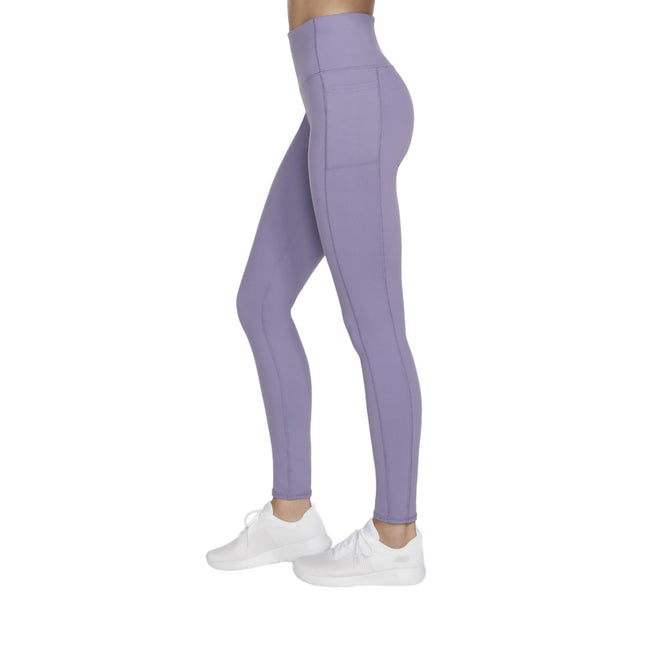 Cadet - Side - Skechers Womens-Ladies Gowalk Wear High Waist Leggings