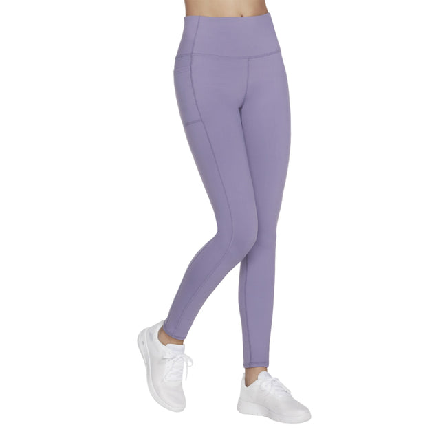 Cadet - Front - Skechers Womens-Ladies Gowalk Wear High Waist Leggings