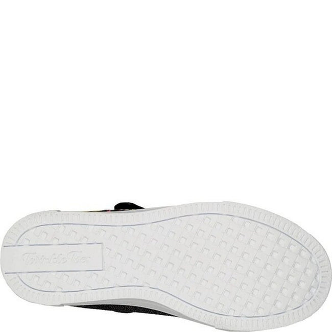 Black-Blue-Pink - Side - Skechers Girls Twinkle Sparks Bff Magic Trainers