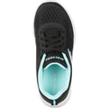 Black - Back - Skechers Girls Microspec Max Electric Jumps Trainers