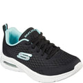 Black - Front - Skechers Girls Microspec Max Electric Jumps Trainers