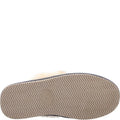 Grey - Side - Hush Puppies Womens-Ladies Arianna Stars Suede Slippers