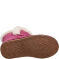 Rose - Side - Hush Puppies Girls Ashlynn Suede Slippers