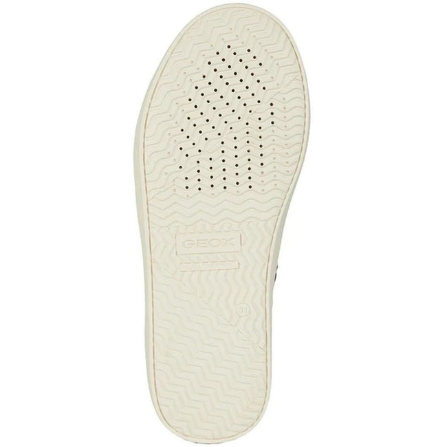 Gold - Side - Geox Girls J Kathe Trainers