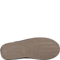 Black - Side - Hush Puppies Mens Coady Leather Slippers