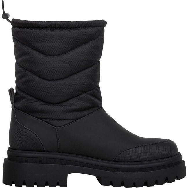 Black - Front - Rocket Dog Womens-Ladies Dita Mid Calf Walking Boots