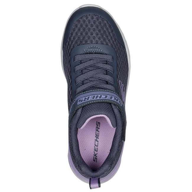 Charcoal - Lifestyle - Skechers Girls Microspec Max Epic Brights Trainers