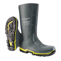 Dark Grey - Back - Dunlop Mens Metguard Safety Wellington Boots