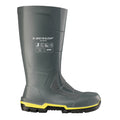 Dark Grey - Front - Dunlop Mens Metguard Safety Wellington Boots