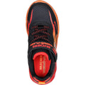 Black-Red - Lifestyle - Skechers Boys S-Lights Thermo Flash Heat Flux Trainers