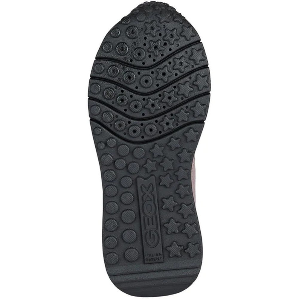 Rose Smoke - Pack Shot - Geox Girls Fastics Trainers