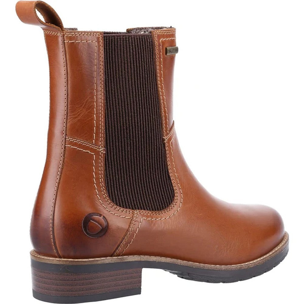 Cotswold Women's Laverton Slip-On Ankle Boots – Waterproof Leather Country Boots With Memory Foam (Size 5 US, Brown) - View #5
