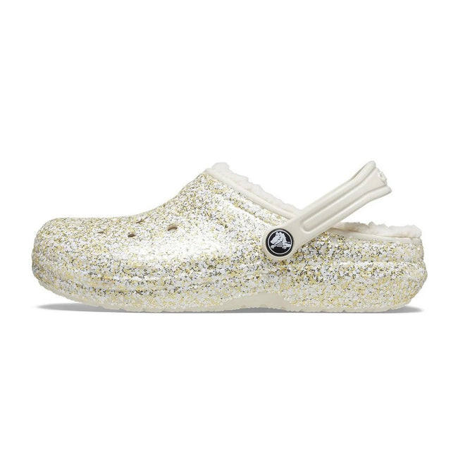 Stucco - Side - Crocs Childrens-Kids Glitter Clogs