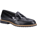 Black - Front - Hush Puppies Womens-Ladies Verity Leather Casual Shoes