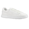 White - Front - Gant Mens Joree Suede Trainers
