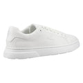 White - Side - Gant Mens Joree Suede Trainers