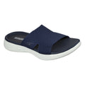 Navy - Front - Skechers Womens-Ladies On-The-Go 600 Adore Sandals