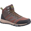 Brown - Front - Cotswold Mens Kingham Mid Cut Walking Boots