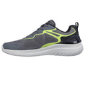 Charcoal-Lime - Side - Skechers Mens Bounder 2.0 - Andal Trainers