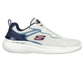 White-Navy - Back - Skechers Mens Bounder 2.0 - Andal Trainers