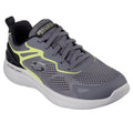 Charcoal-Lime - Front - Skechers Mens Bounder 2.0 - Andal Trainers