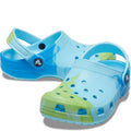 Blue - Close up - Crocs Childrens-Kids Classic Ombre Clogs