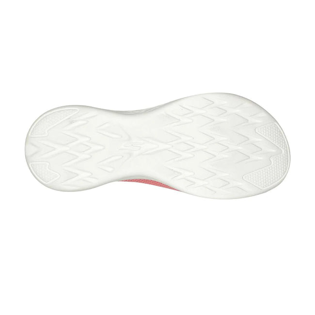 Coral - Pack Shot - Skechers Womens-Ladies On-the-GO 600 Flourish Sandals