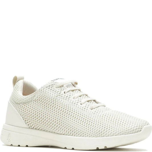 Stone - Front - Hush Puppies Womens-Ladies Good Shoe 2.0 Lace Up Trainers