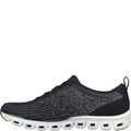 Black - Lifestyle - Skechers Womens-Ladies Glide-Step Head Start Trainers