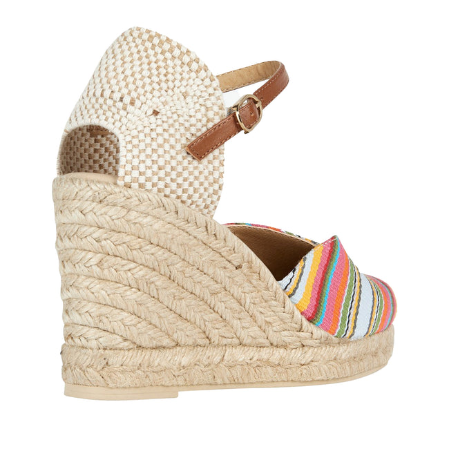 Camel - Side - Geox Womens-Ladies Gelsa A Leather Strap Sandals