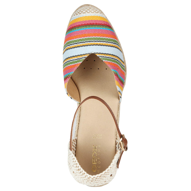 Camel - Lifestyle - Geox Womens-Ladies Gelsa A Leather Strap Sandals