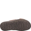 Brown - Lifestyle - Hush Puppies Mens Nile Crossover Leather Sandals