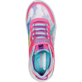 Pink-Multicoloured - Lifestyle - Skechers Girls S Lights Rainbow Trainers