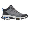Charcoal - Back - Skechers Mens Skech-Air Envoy Bulldozer Leather Trainers