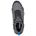 Charcoal - Lifestyle - Skechers Mens Skech-Air Envoy Bulldozer Leather Trainers