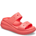Neon Watermelon - Front - Crocs Unisex Adult Classic Crush Sandals