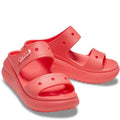 Neon Watermelon - Close up - Crocs Unisex Adult Classic Crush Sandals