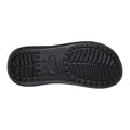 Black - Close up - Crocs Unisex Adult Classic Crush Sandals