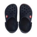 Navy Blue-Red - Lifestyle - Crocs Childrens-Kids Crocband Clogs