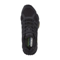 Black - Lifestyle - Skechers Mens Skech-Air Envoy Leather Trainers