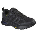 Black - Front - Skechers Mens Skech-Air Envoy Leather Trainers