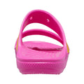 Pink - Side - Crocs Womens-Ladies Classic Ombre Sandals