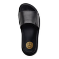 Black - Lifestyle - Base London Mens Harko Leather Sandals