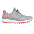 Grey-Coral - Back - Skechers Womens-Ladies Go Golf Max Sport Trainers